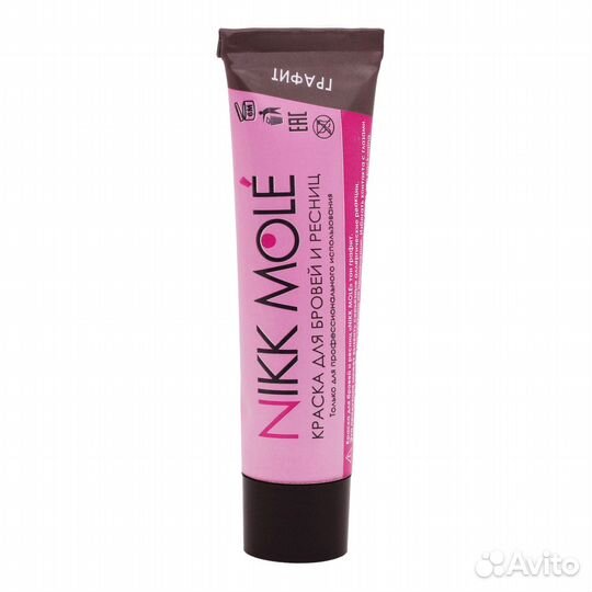 Краска для бровей nikk mole Графит и Регулятор кра