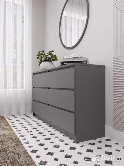 Комод Мори мк 1380.6 Графит
