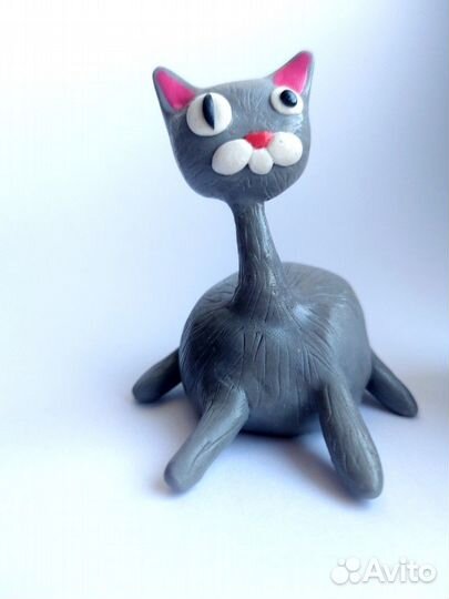 Кот Лапша и собака Булочка/ Нудл и бан, фигурки