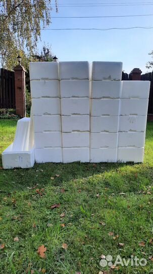 Ящик из пенопласта для хранения продуктов 60-40-20