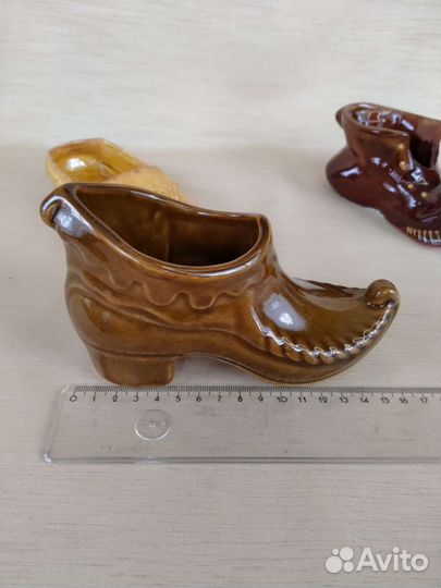 Пепельница ботинок, башмак, лапоть СССР