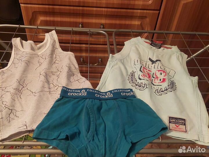 Детские вещи пакетом. На мальчика 3-4 года