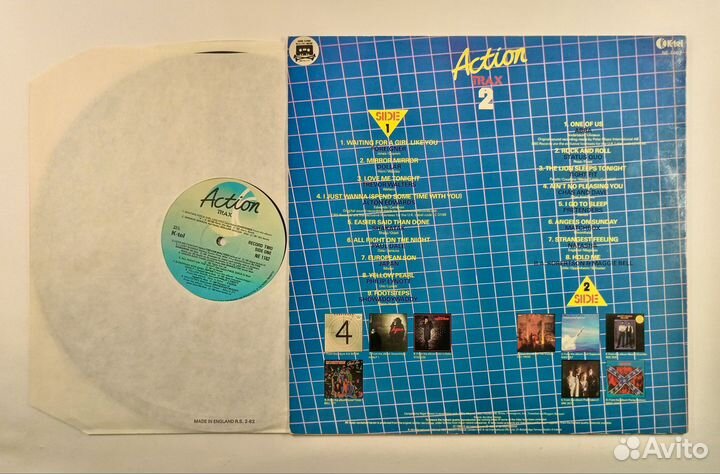 LP Сборник - Various – Action Trax 2 / 1982