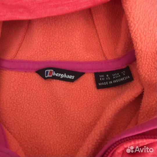 Флисовая кофта berghaus женская