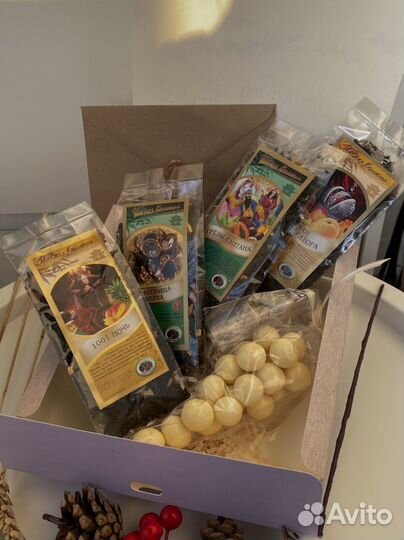 Чайный подарочный набор