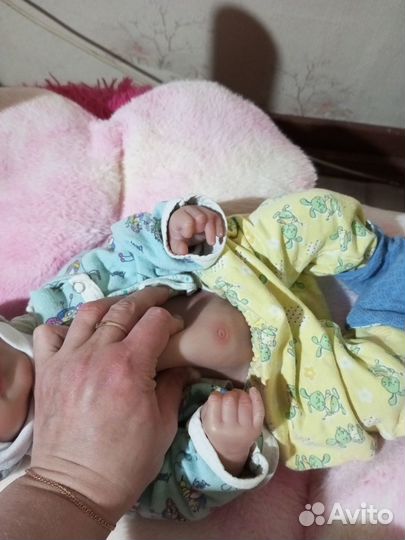 Кукла реборн силиконовая мальчик