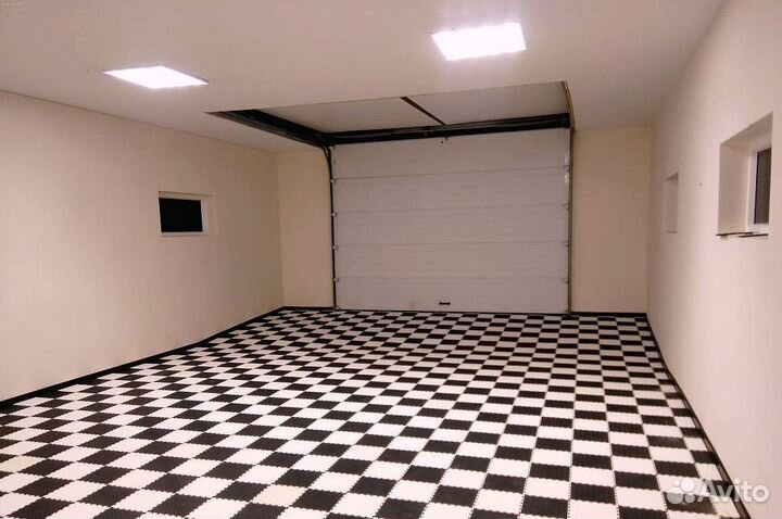 Модульные полы для гаража