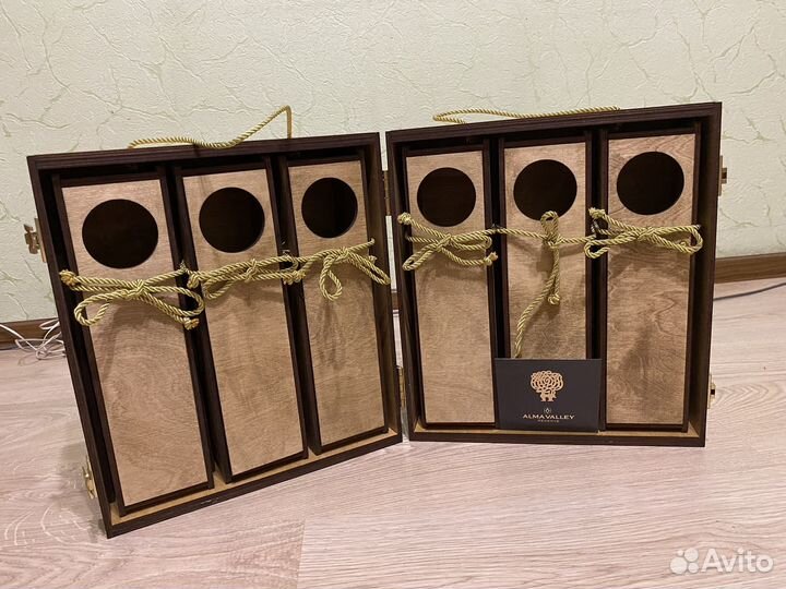 Деревянный ящик для вина