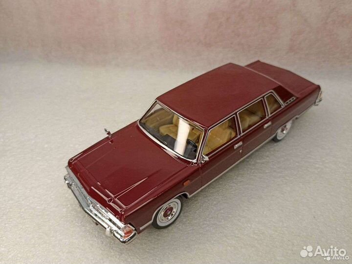 Модель автомобиля газ 14 Чайка масштаб 1:43