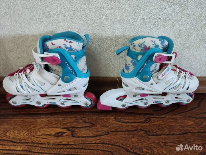 Роликовые коньки детские раздвижные