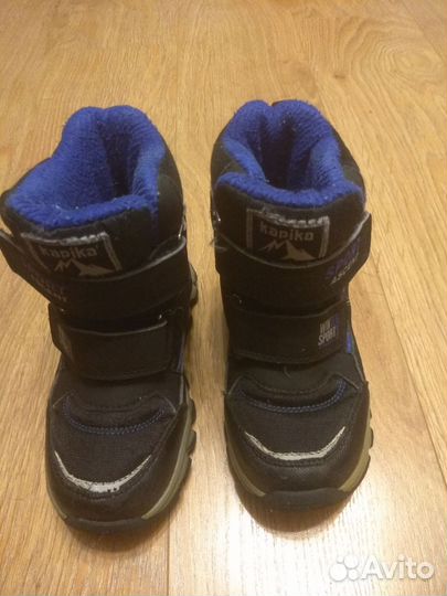 Зимние ботинки Kapika на мальчика 28