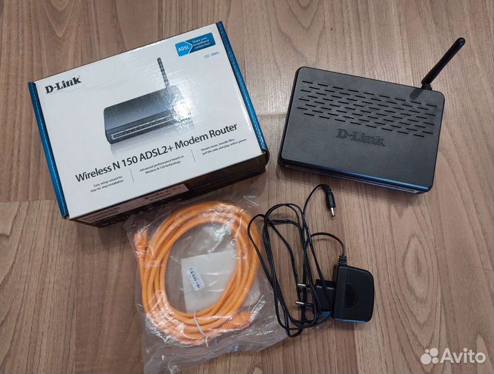 Роутер D-Link Wirelees N 150 adsl2+ Modem Router
