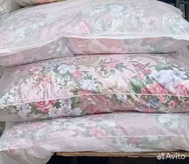 Подушка пух перо новая