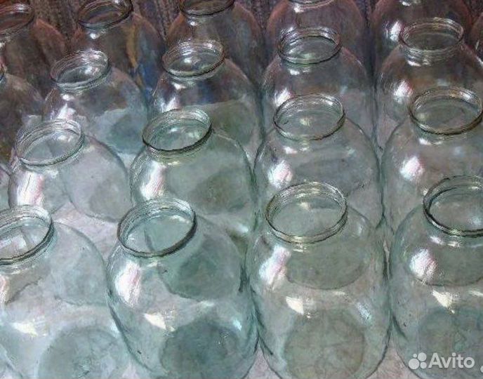 Банки стеклянные разной емкости