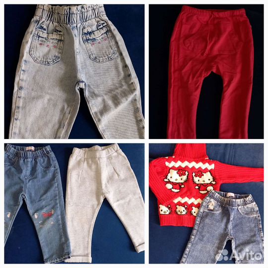 Пакет вещей на девочку 86-92