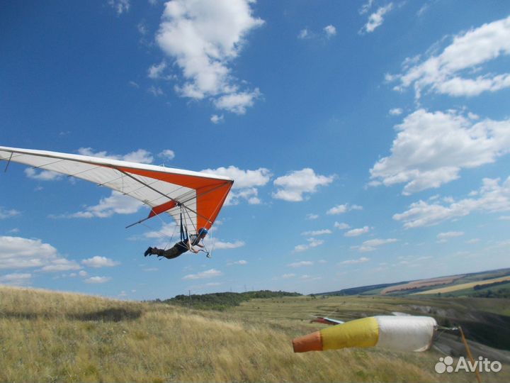 Обучение полётам на дельтаплане