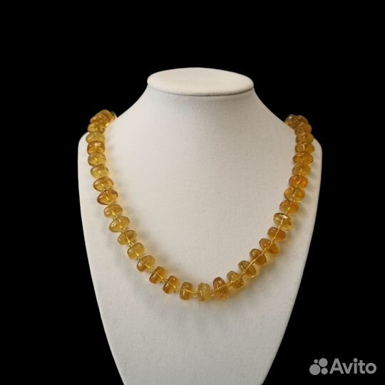 Советские Винтажные Бусы Стекло Карамель СССР,70-е