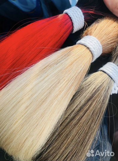 Наращивание волос модель