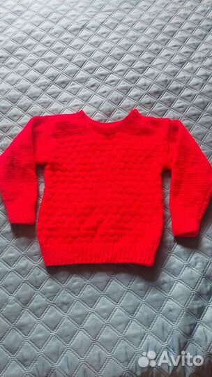 Свитер детский вязанный