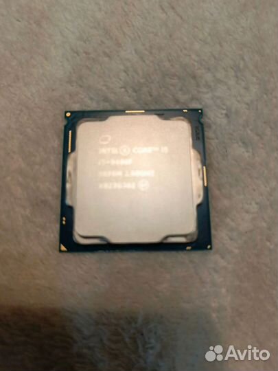 Процессор intel core i5 9400f