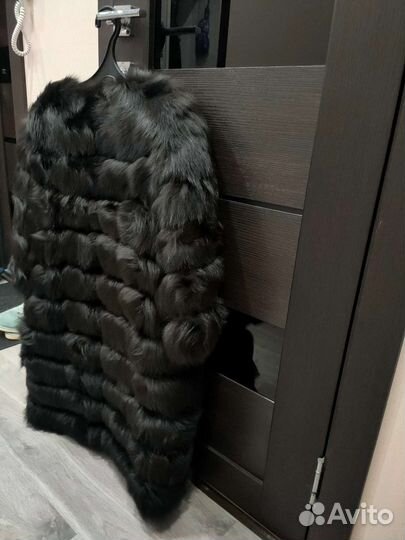 Шуба из песца