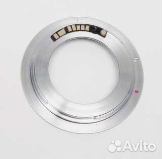 Адаптер M42 - Canon EOS (чип, программируемый)