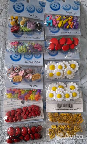 Пуговицы для детской одежды