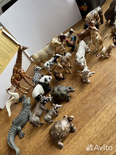 Фигурки животных schleich (28 штук)