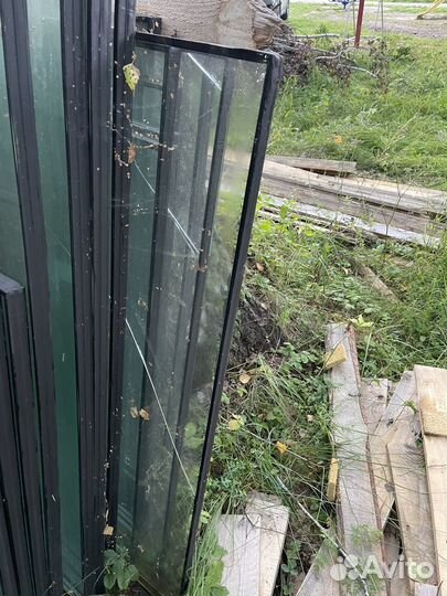 Стеклопакет и доски