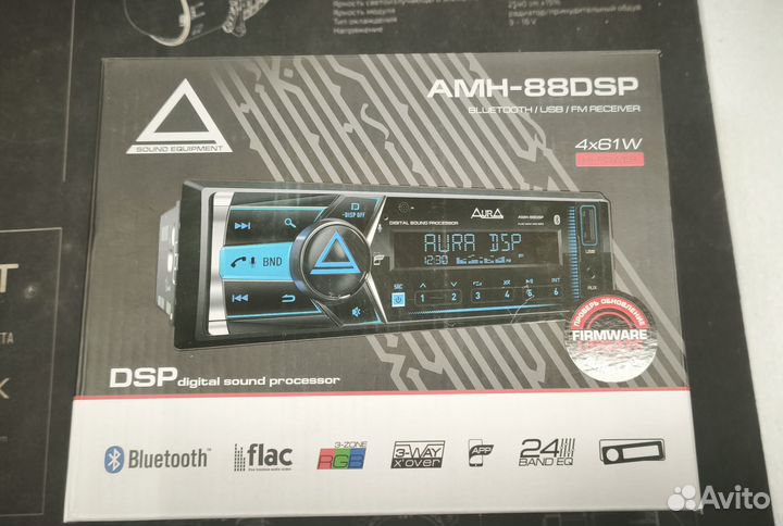 Автомагнитола aura AMH-88DSP