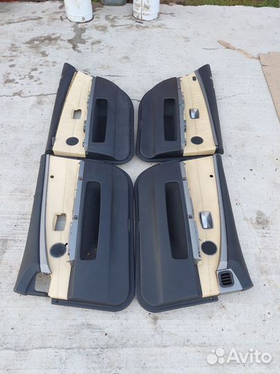 Обшивки дверные бмв е66, комплект