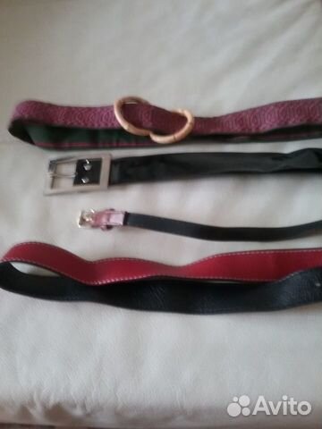 Ремень жен кожаный