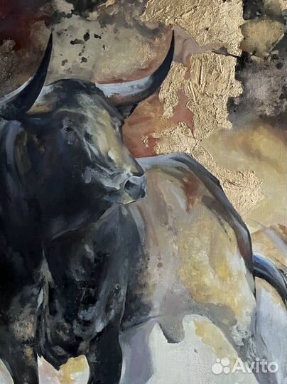 Большая интерьерная картина маслом