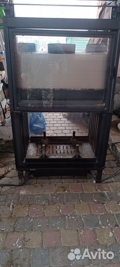 Камин чугунный для дома