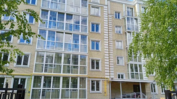 2-к. квартира, 54,9 м², 1/6 эт.