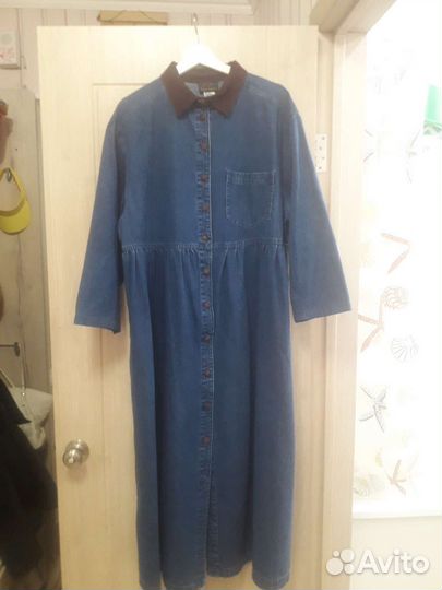 Платье джинсовое