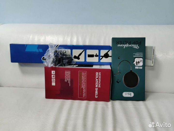 Акустический экран со стойкой журавль