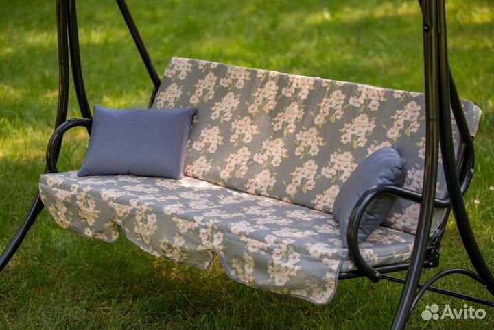 Качели садовые двухместные 