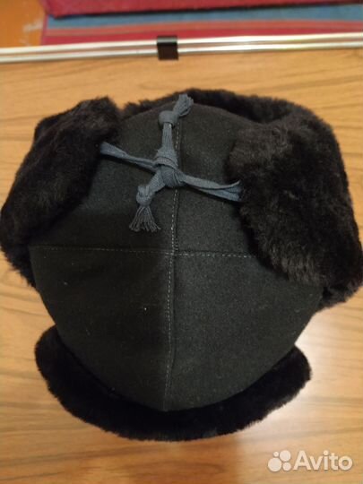 Шапка ушанка мужская 58