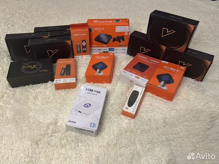 SMART tv приставка прошита настроена