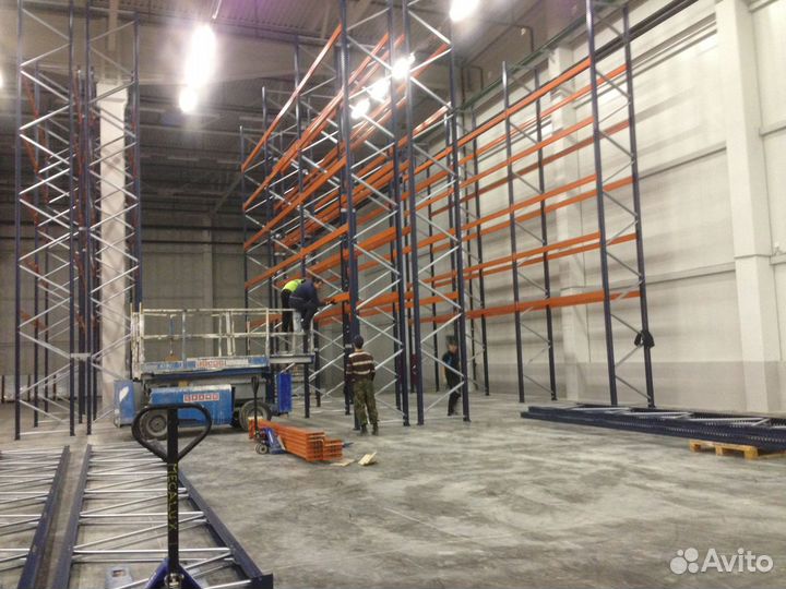 Монтаж стеллажей демонтаж стеллажей выкуп