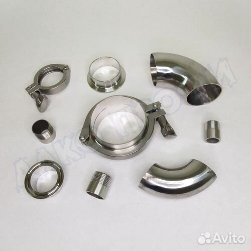 Хомут и прокладка кламп соединения для аппарата