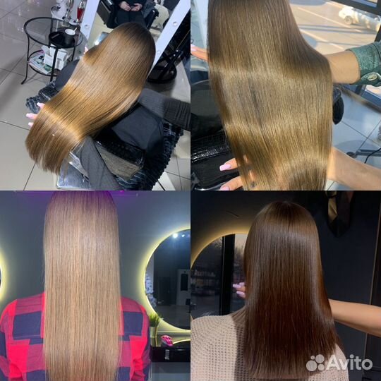 Кератиновое выпрямление волос Ботокс