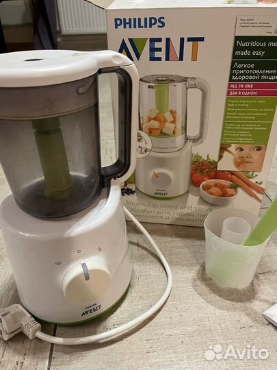 Пароварка блендер philips avent