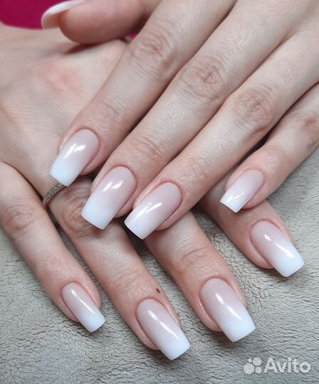 Наращивание,укрепление ногтей Маникюр