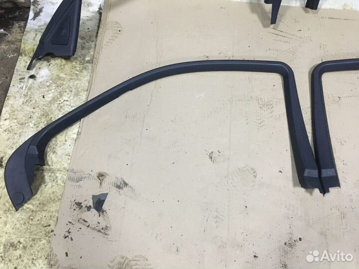 Накладки рамок дверей Mercedes-Benz S-class W220