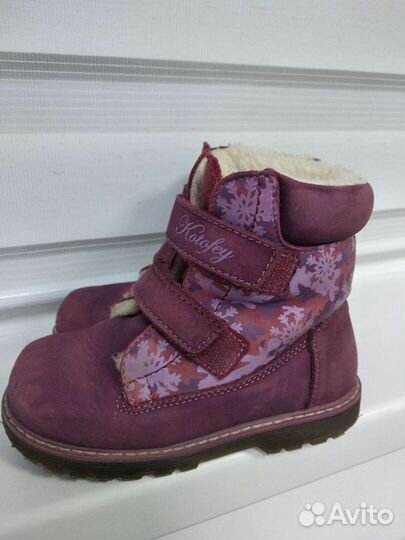 Ботинки зимние детские 28