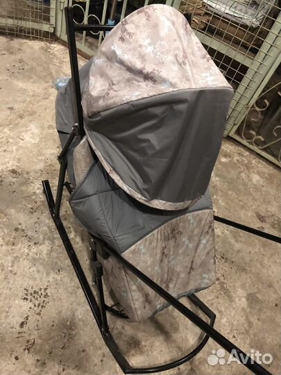 Детские санки коляска