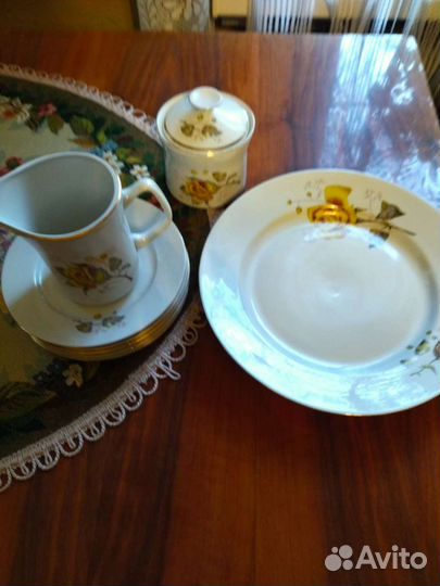 Посуда из польского сервиза времён СССР