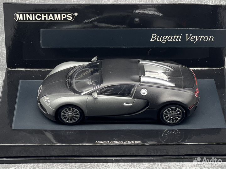 Модель buatti veyron 1/43 minichamps